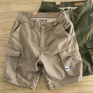 MuslimTrendy shorts mens casual pants trendy five-point pants✱COD