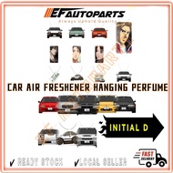 INITIAL D CAR AIR FRESHENER HANGING PERFUME AE86 EVO R32 FD FC EG6 SILVIA TAKUMI FUJIWARA 4X4 LORRY 