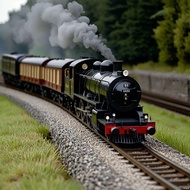 Retro Steam Spray Old-fashioned Train Modified Train Electric Thomas High-Rail Train Set 3 Years Old