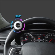 Car Steering Wheel Spinner Knob 360-degree Power Handle Ball Booster for Audi A3 A4 A5 A6 A7 A8 Q3 Q