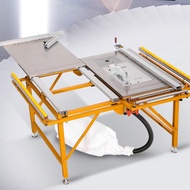 Multifunctional Folding Sliding Table/Dust-free Double Saw Machine Wood Precision Table Panel Saw With Main Saw And Scoring Saw Blade Portable saw table