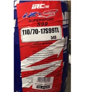 2024 IRC Tyre IZ-S S99 Supersport 110/70-17 54S Year 2024