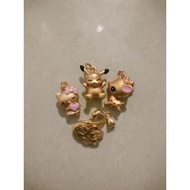 PANDORA CHARMS (SANDGOLD999/24K GOLD & SILVER)