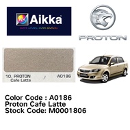 AIKKA AUTOMOTIVE PAINT / PROTON A0186 / CAFE LATTE /TOUCH UP PAINT / DIY CAT SPRAY TIN /CAT KERETA& 