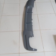 Diffuser bmw e90 m performance style.black dof