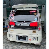 Perodua kenari Aerosport Taillamp / lampu /cover chrome daihatsu move