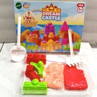 Castle Sand Mold Educational Toy Set + Kinetic Sand no. 49025N