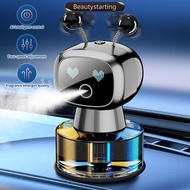 BEAUTYSTARTING Universal Car Diffuser Air Freshener AI Smart Robot Rechargeable Fragrance Auto Air F