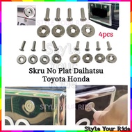 Skru Plate Daihatsu Honda Toyota Universal Bolt Plate Daihatsu Honda Toyota