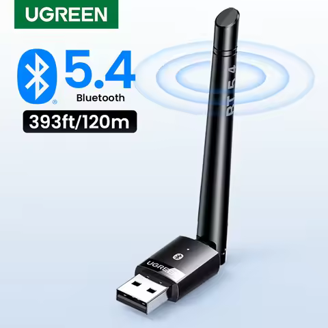 UGREEN USB Bluetooth 5.3 5.4 Adapter 120M Dongle for PC Wireless Mouse Keyboard Music Audio Receiver