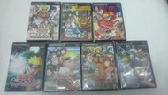 PS2 日版 火影忍者系列七片一起賣