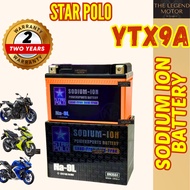 STAR POLO YTX9A SODIUM ION Battery TLR 200 VTS200 ELEGAN KTM RC125 PULSAR NS200 NAZA N5R 250 NINJA B