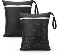 Pack of 2 Wetbag Swimming Items, 48 x 38 cm Wetbag Period Wash Bag for Wet Swimming Waterproof Wet B