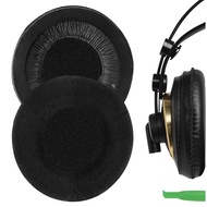 Geekria Comfort Velour Replacement Earpads Compatible with AKG K240 K240S K240 Studio K240 MKII K241