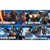BANDAI HG 1/144 Pacific Rim GIPSY AVENGER OBSIDIAN FURY BRACER PHOENIX FINAL BATTLE SPECIFICATION