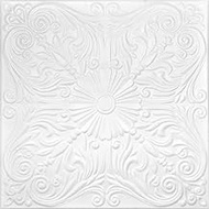 A La Maison Ceilings R139 Spanish Silver Foam Glue-up Ceiling Tile (259.2 sq. ft./Case) Pack of 96, 