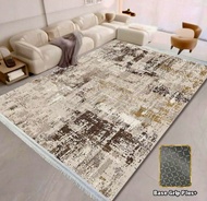 Karpet ruang tamu Premium New Dubai Grip Based ANTI-SLIP Extra Large Carpet for Hall Room Indoor Out