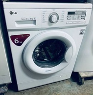 前置式 薄身型 洗衣機 LG  WF-NP1206MW 🎀 1200轉 6KG洗衣  九成新以上 100%正常 包送貨及安裝 // 二手洗衣機 * 電器 * 洗衣機 * 二手電器 * 家居用品 * 家電 * 家庭電器 * washing machine