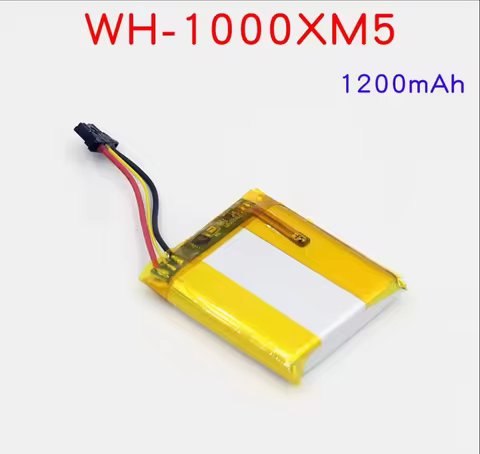 for Sony WH-1000XM5 headphone battery 3.8V 723741 1200mAh