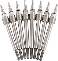 RADHLBNIU 8 Pcs Diesel Glow Plugs Compatible with 2004-2007 Ford F250 F350 F450 F550 2004-2010 E350 