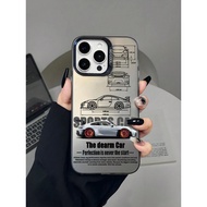 Infinix case with Porsche 911 GT3 RS Sport Car Motif for SMART 5 6 7 8 9 HOT 8 HOT 9 HOT 9 10 PLAY H