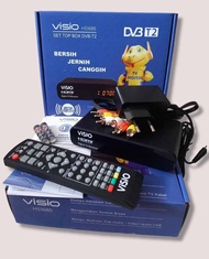 SET TOP BOX VISIO DVB-T2 DIGITAL TV Garansi Resmi.