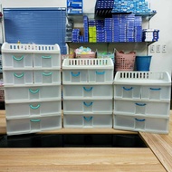 DESKSTOP STORAGE BOX DRAWER DURABOX MINI DRAWER 3L, 4L & 5 LAYER DRAWER ORGANIZER DAMITAN AMIGO