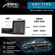 BMW F22 218i 2.0L L4 Gas 2021 to 2023 33-2990MX Max Racing Exhaust Performance Drop-in Dry Type Air 