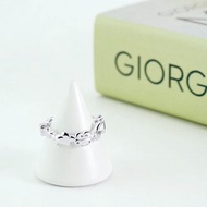 Love&Peace系列-KeroKeroKeroppi大眼蛙純銀戒指