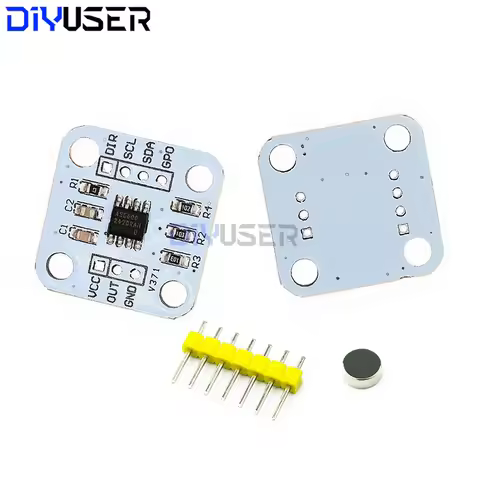 AS5600 magnetic encoder magnetic induction angle measurement sensor module 12bit high precision