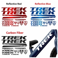 TREK Sticker Decal for Mountain Bike/Road Bike Carbon Fiber Vinyl Stickers Bicycle Frame TREK Cyclin