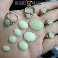 Batu Cincin Geliga Ular Asli ( Ada 7 Size (Batu Fosfor Cahaya) Original Natural