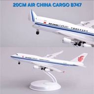20cm AIR CHINA CARGO B747 Openable Door Simulation Display Decoration Collection Children's Gift