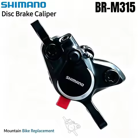 SHIMANO BR‑M315 Hydraulic Disc Brake Caliper 74.2mm A‑Post Replacement For M355 M395 MT200 MTB