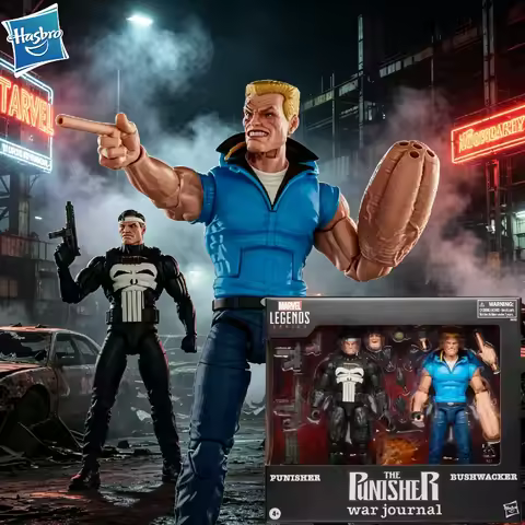 【IN STOCK】Hasbro Marvel Legends Series Punisher War Logs Punisher and Executioner Action Figures Col