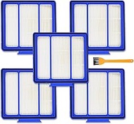 Wolipury 5-Pack HEPA Replacement Filters for Shark RV1001AE ION/IQ/EZ/Rocket/Robot/Pet Series Vacuum