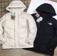韓國預訂 2色選 the north face 90白鴨絨 刺繡logo 戶外機能 中款款羽絨外套
