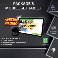 [🔥] Mesin Cashier Digital POS System Tablet Printer Cash Drawer E Invoice LHDN Loyverse DIYPOS