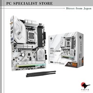 ASRock Motherboard B850 Steel Legend WiFi Supports AMD Ryzen 9000 / 8000 / 7000 Series CPUs (Socket 