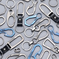 Real Titanium Keychain Men EDC Carbiner Lightweight for Car Key Chain Buckle Key Rings Holder Tool H