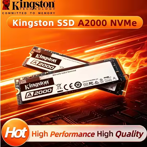 Kingston A2000 250GB 500GB 1TB NVMe PCIe M.2 2280 SSD Fast Read‑Write Drive For Desktop And Notebook