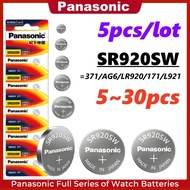 5-30PCS Panasonic SR920SW 371 watch battery AG6 LR920 171 L921 for Tissot CK Quartz watch Silver oxi