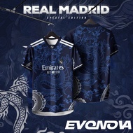 EvoNova Sport Jersey FOOTBALL Real Madrid CF Short Sleeve Soccer Jersey Shirt SOCCER CLUB