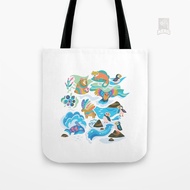Alaskan animals Canvas Tote Bag |Alaska Alaska Alaska Alaska
