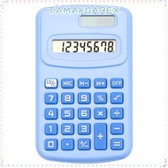 TAMAKOAREX Mini Pocket Calculator, 8-Digit Large LCD Display Scientific Calculator, Cartoon Silent 8