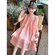 Girls Summer Dress 2025 Summer Vest Dress Little Girl Summer Princess Dress Children Summer Dress