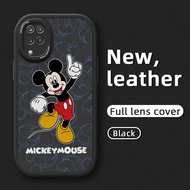 For Samsung A12 5G A12 4G M12 F12 Case Cartoon Mickey Mouse New Design Leather Silicone Phone Cases Back Cover Shockproof Case Protective Casing