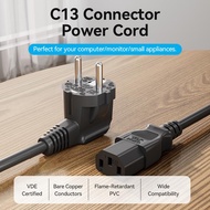 Vention 3-Pole Power Cord 1.8M C13 Connector EU Plug