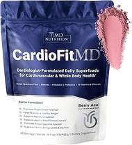 1MD Nutrition CardioFitMD - Vegan Beets Superfood Keto-Friendly Heart Health Powder - High Fiber Nut