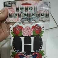 Happy Anniversary Banner Engagement Stock Banner/